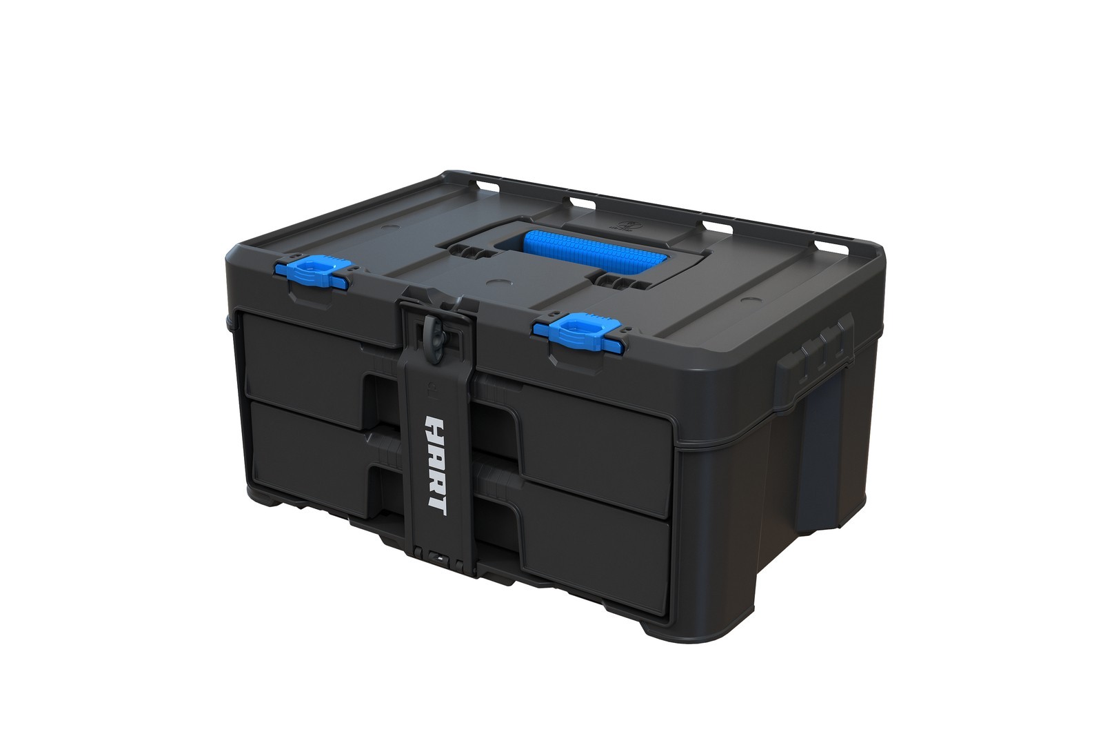Stack System Two Drawer Tool Box Fits Hart's Modular Storage Organization System