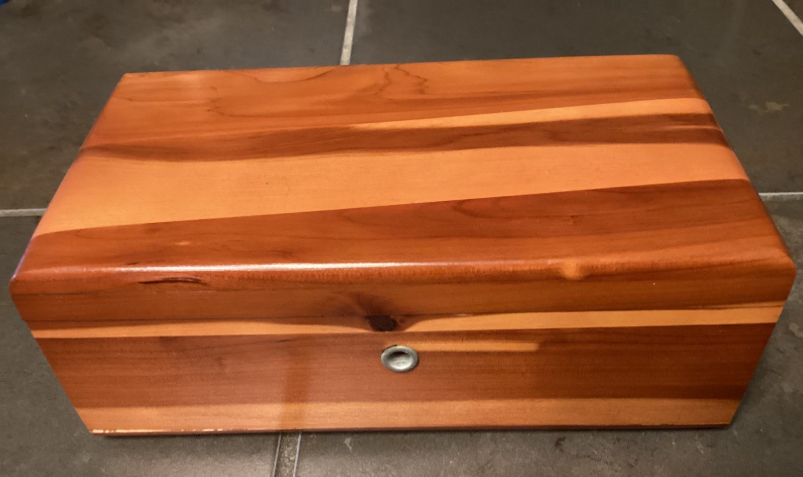 Small, Cedar Trinket Box 9" x 5" x 3 1/2"