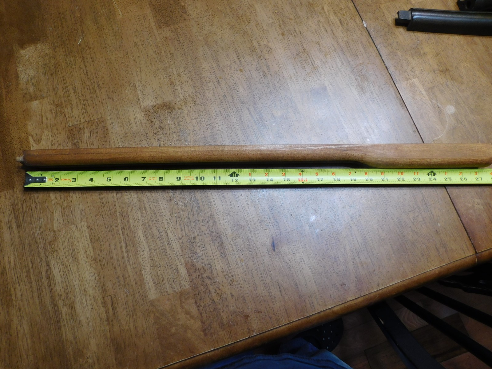 Kentucky Rifle Muzzleloader 7/8” Channel Wood forend fore arm.