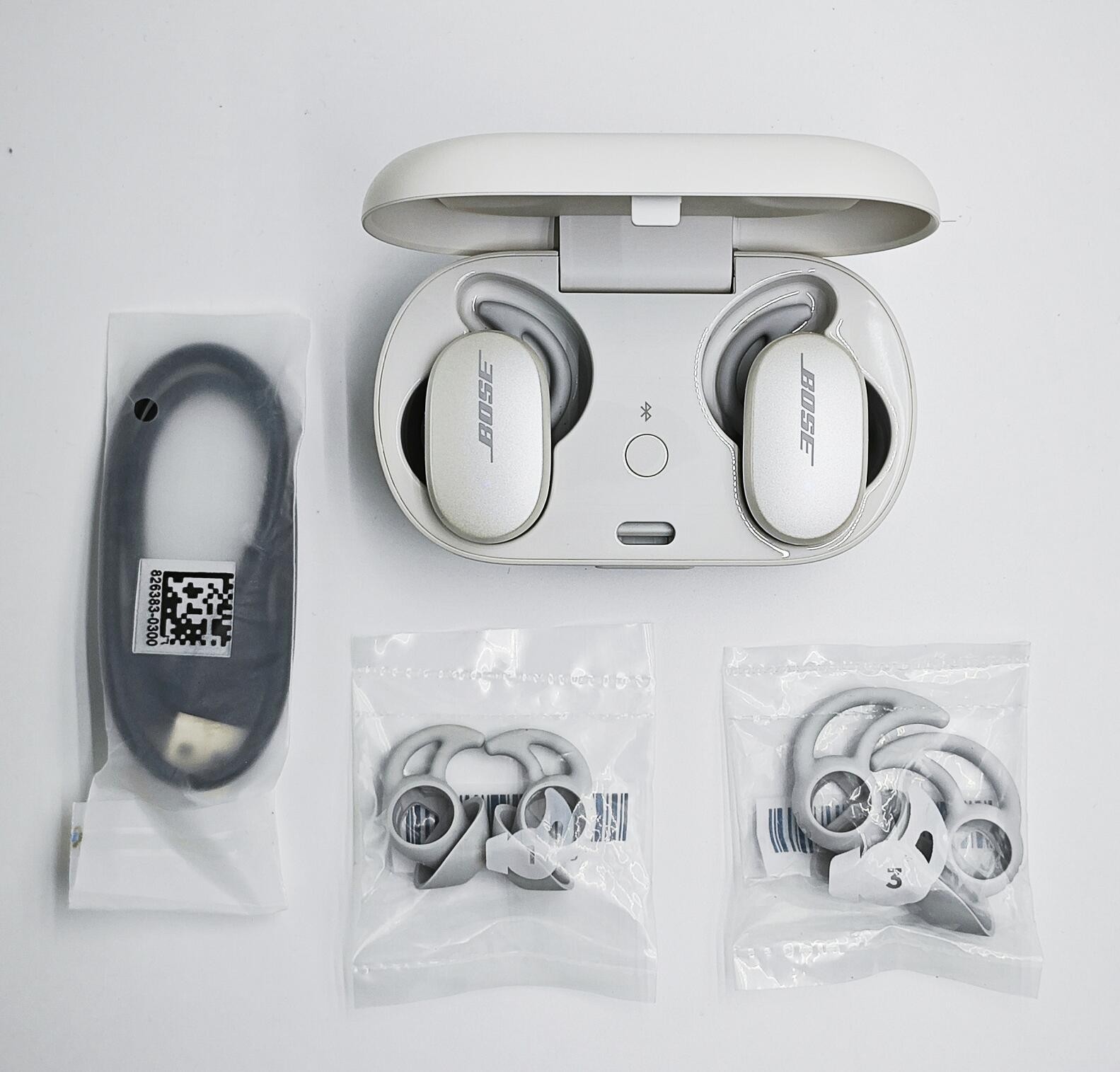 Bose QuietComfort EarBuds True Wireless Bluetooth Noise Cancelling - White