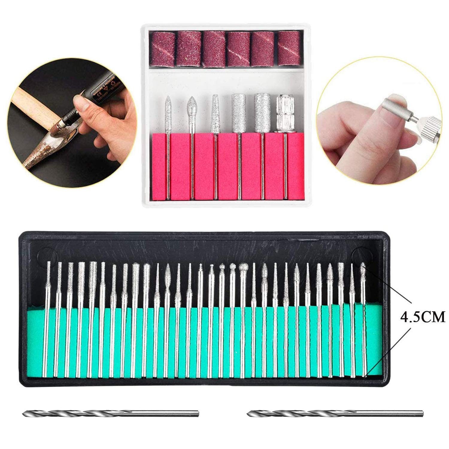 108 Pcs Engraving Tool Kit, Multi-Functional Electric Corded Micro Engraver E...