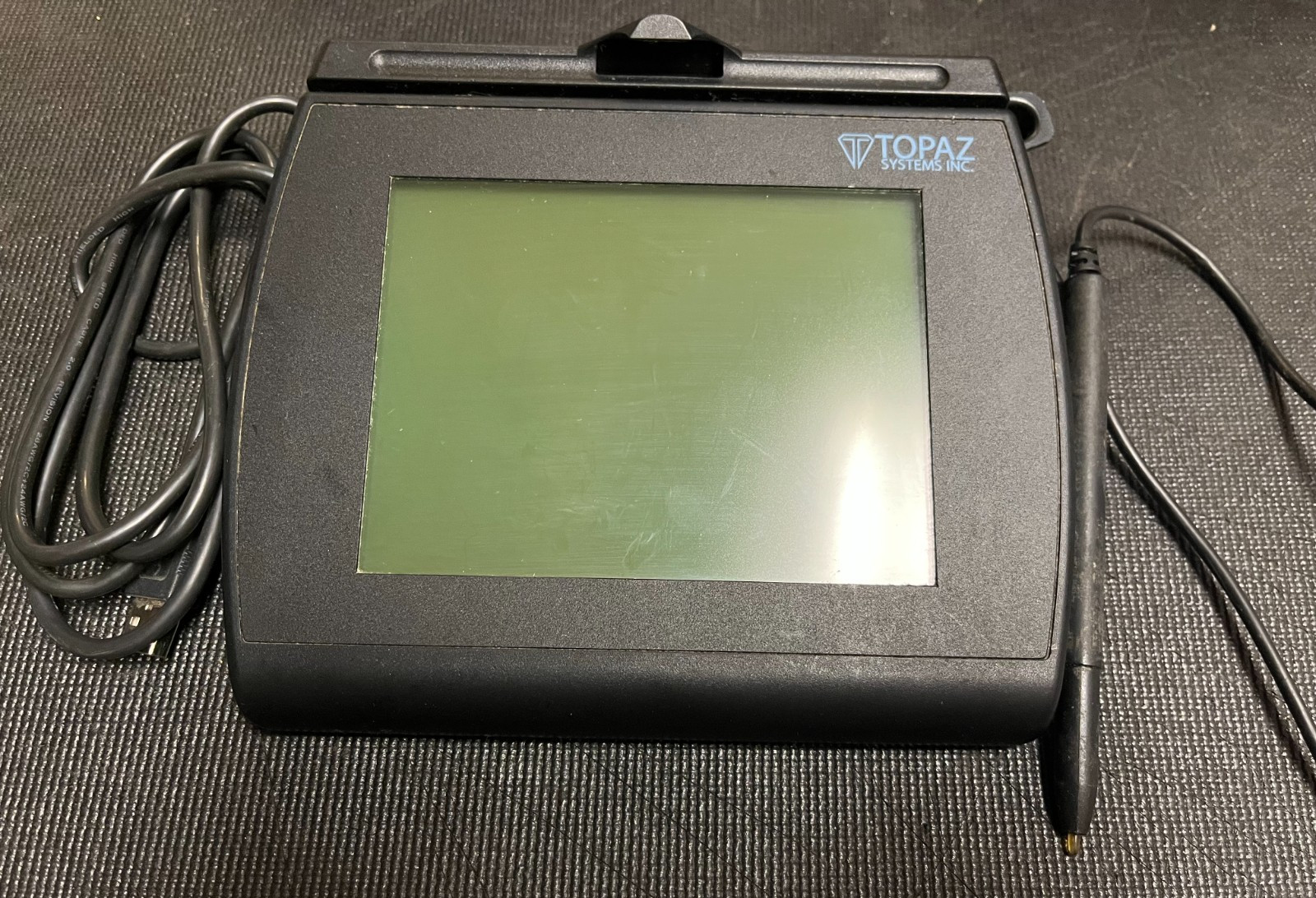 Topaz Systems T-LBK766SE-BHSB-R SignatureGem LCD 4x5 Signature Pad