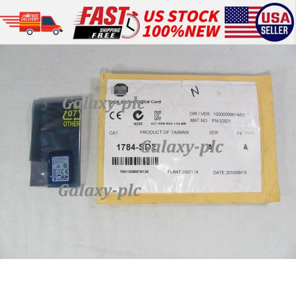1784-SD2 ControlLogix Secure Digital Card Brand New AB Sealed 1784SD2