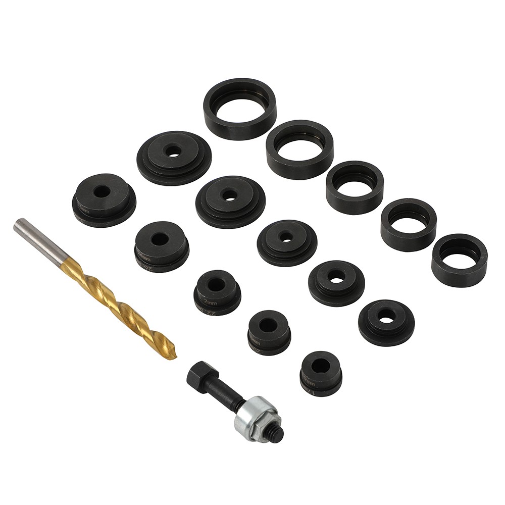 17pcs Universal Punches Set for Installing Parking Sensors