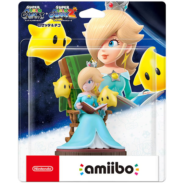 Nintendo amiibo ROSALINA & LUMA ( SUPER MARIO GALAXY )  Japan NEW