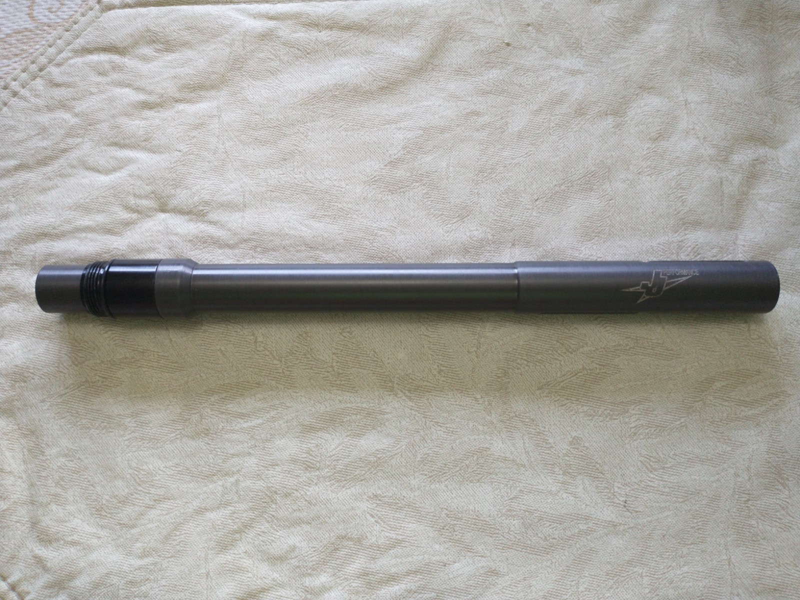 11 3/4" J&J Performance Aluminum Paintball Barrel w/ Autococker Threads