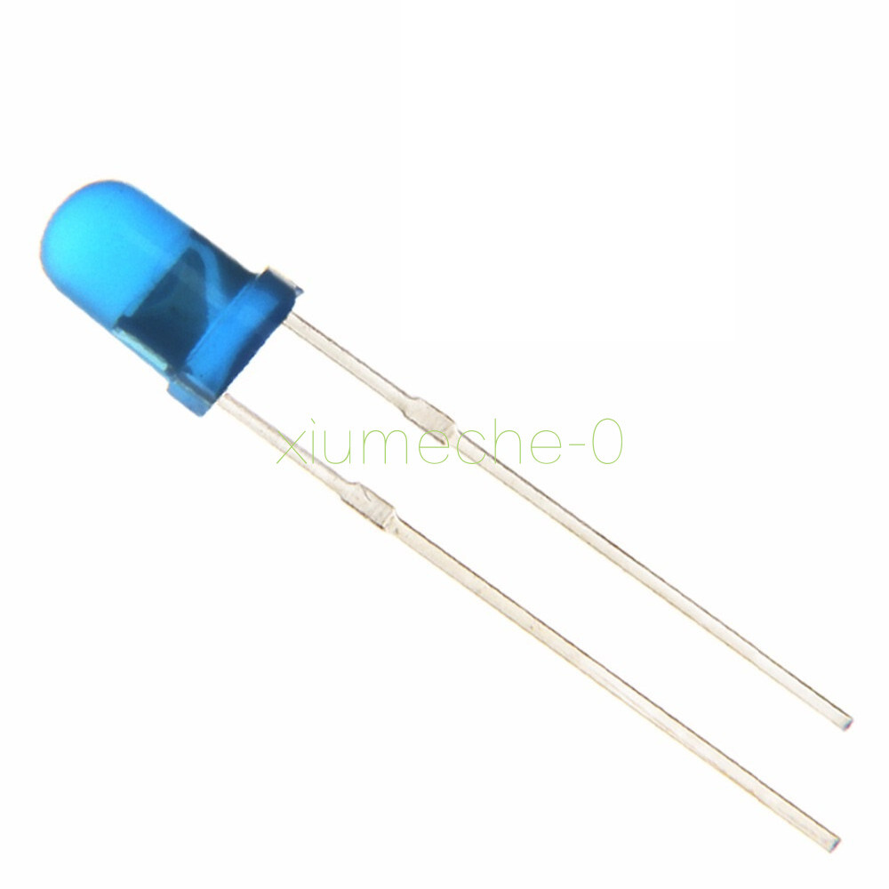 100PCS LED 3MM BLUE COLOR BLUE LIGHT Super Bright