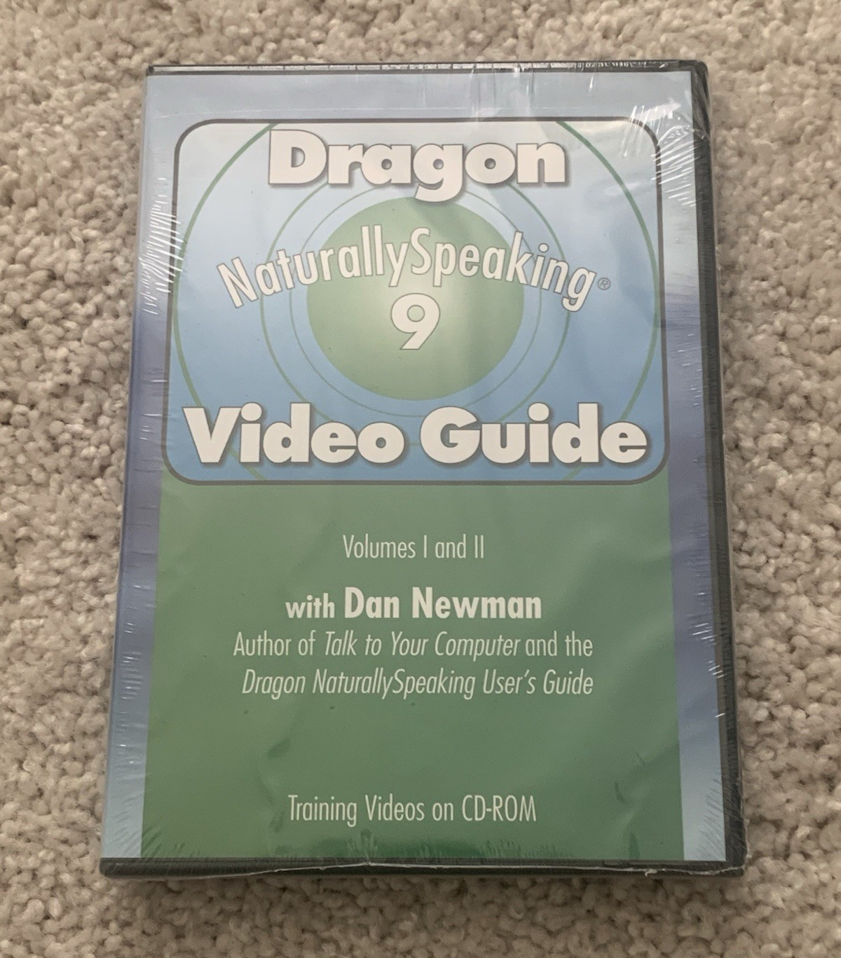 Dragon Naturally Speaking Version 9 Video Guide Volumes 1 & 2 Dan Newman CD-ROM