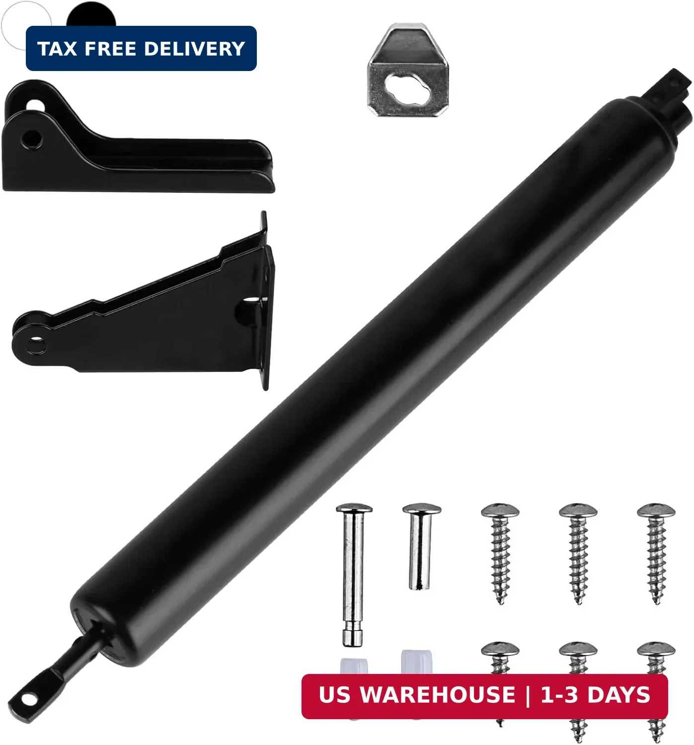 Storm Door Closers,1 Pack Screen Door Closer, Pneumatic Door Closer Bracket Adju