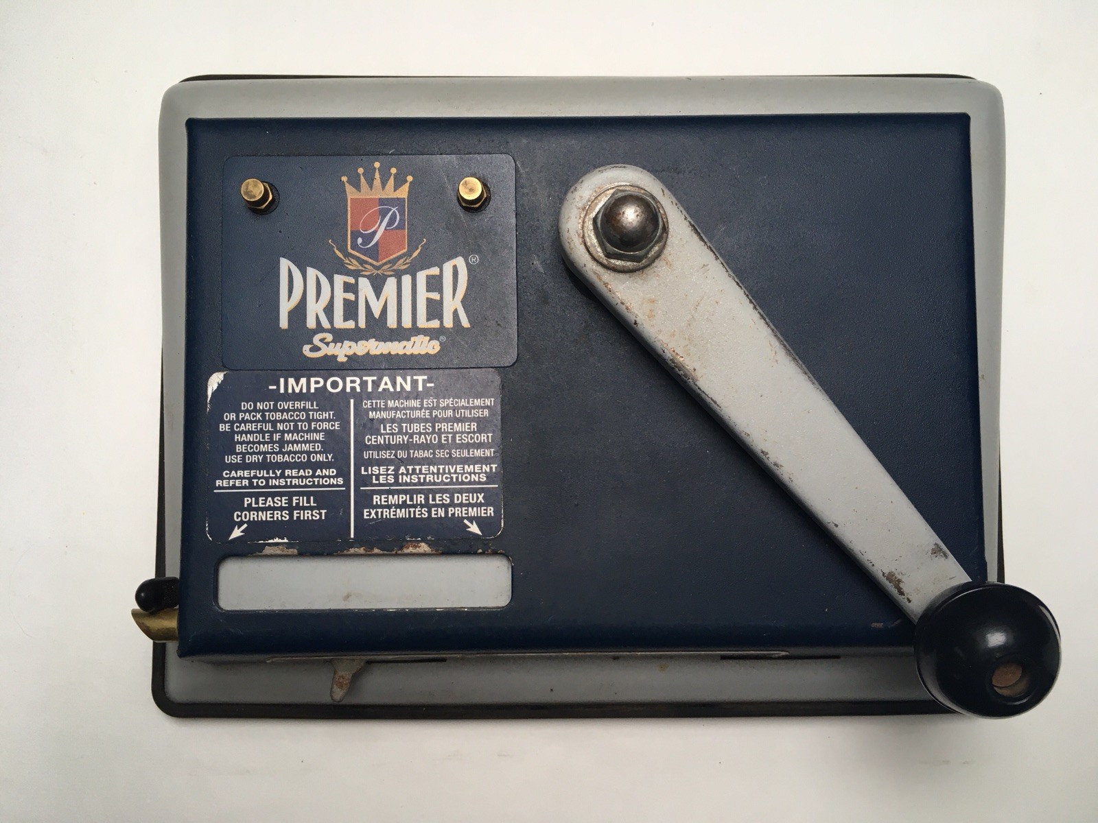 PREMIER Supermatic Cigarette Injector Machine