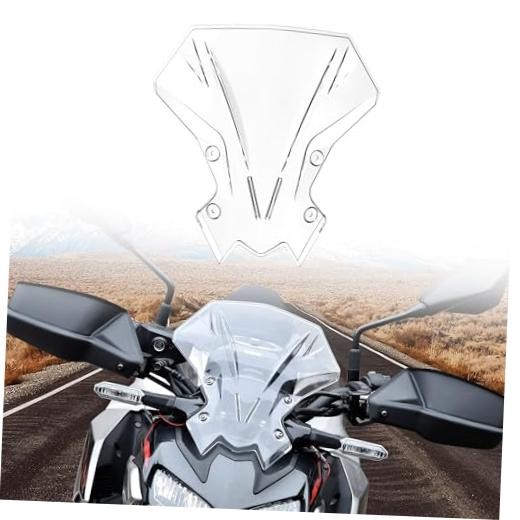 Windshield for Kawasaki Z900 Z650, Clear Wind Shield Windscreen Air Wind