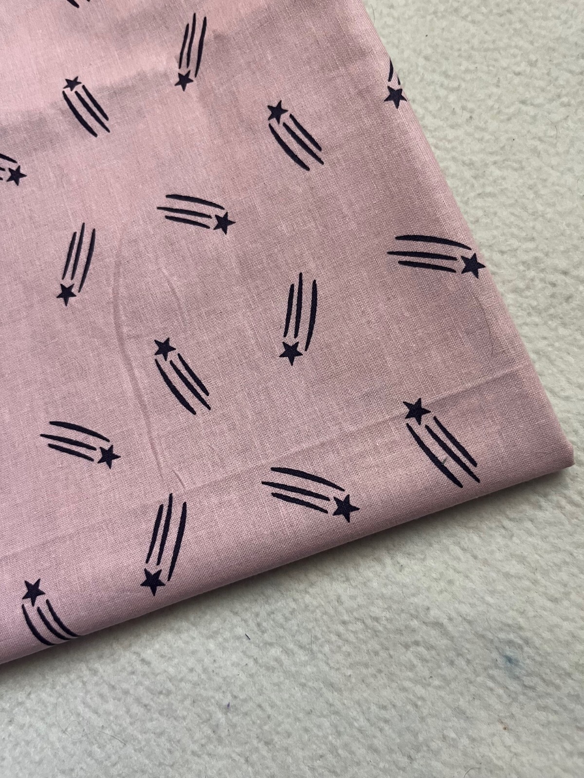 100% Cotton pillowcase, handmade pillowcase pink and black
