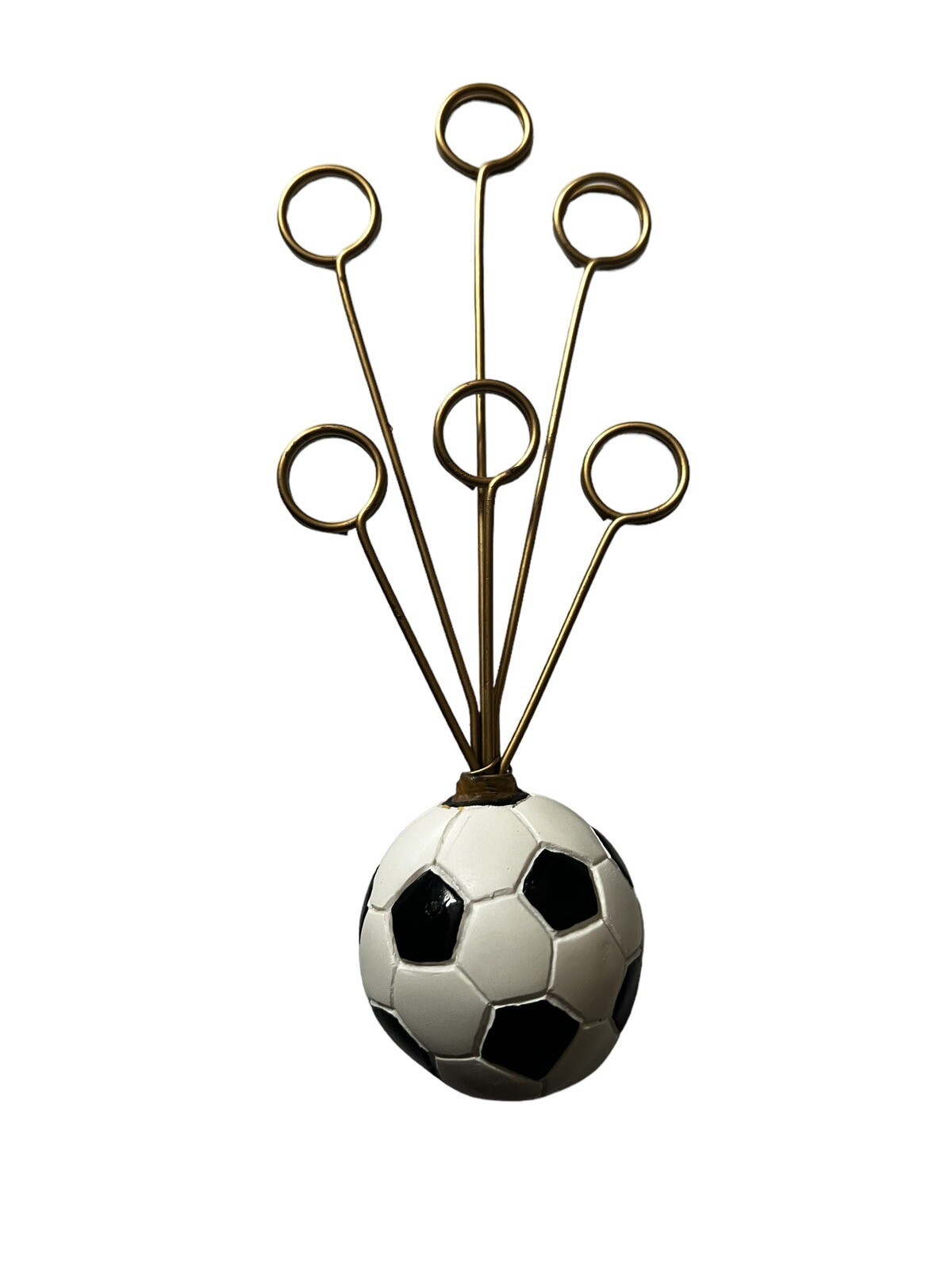 SOCCER BALL Multi PHOTO HOLDER 7" Tall