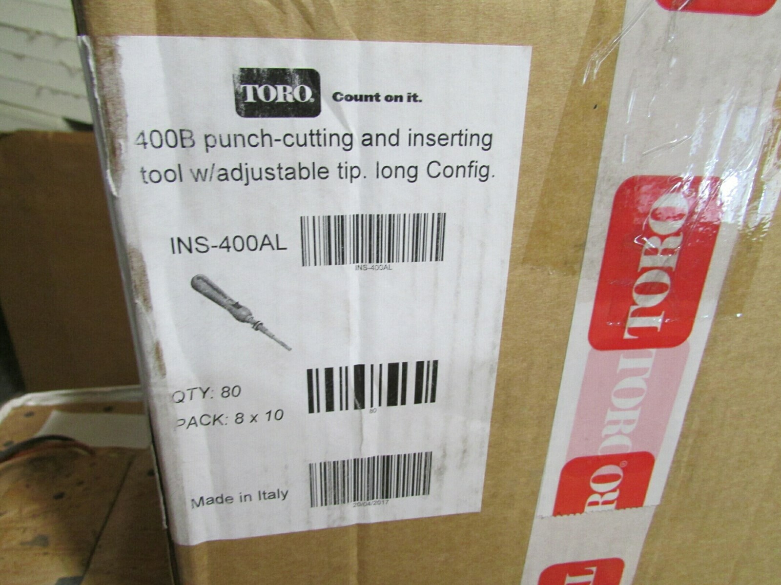 New Toro 400B Micro Irrigation Barb Cut/Insert Tools Long Adjust Tip INS-400AL