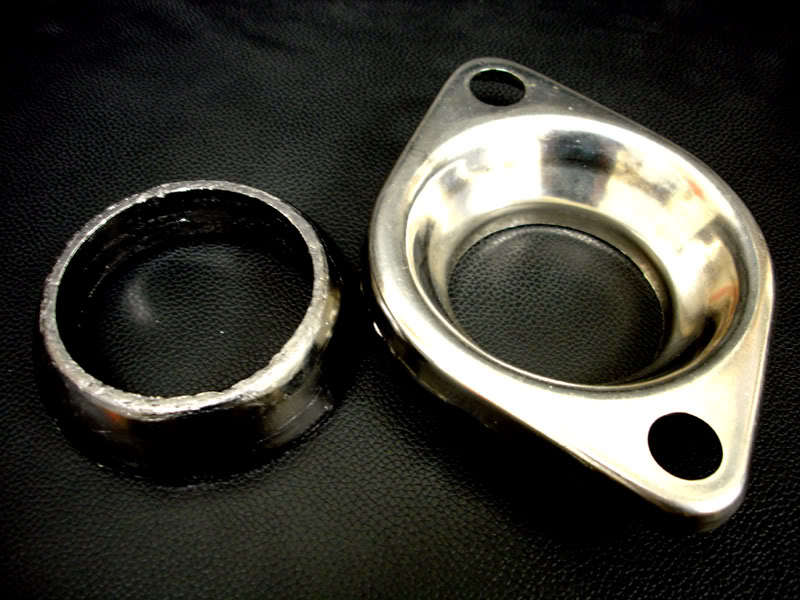 Megan 2.5' Stainless Steel 2 Bolt Donut Gasket & Flange Adapter