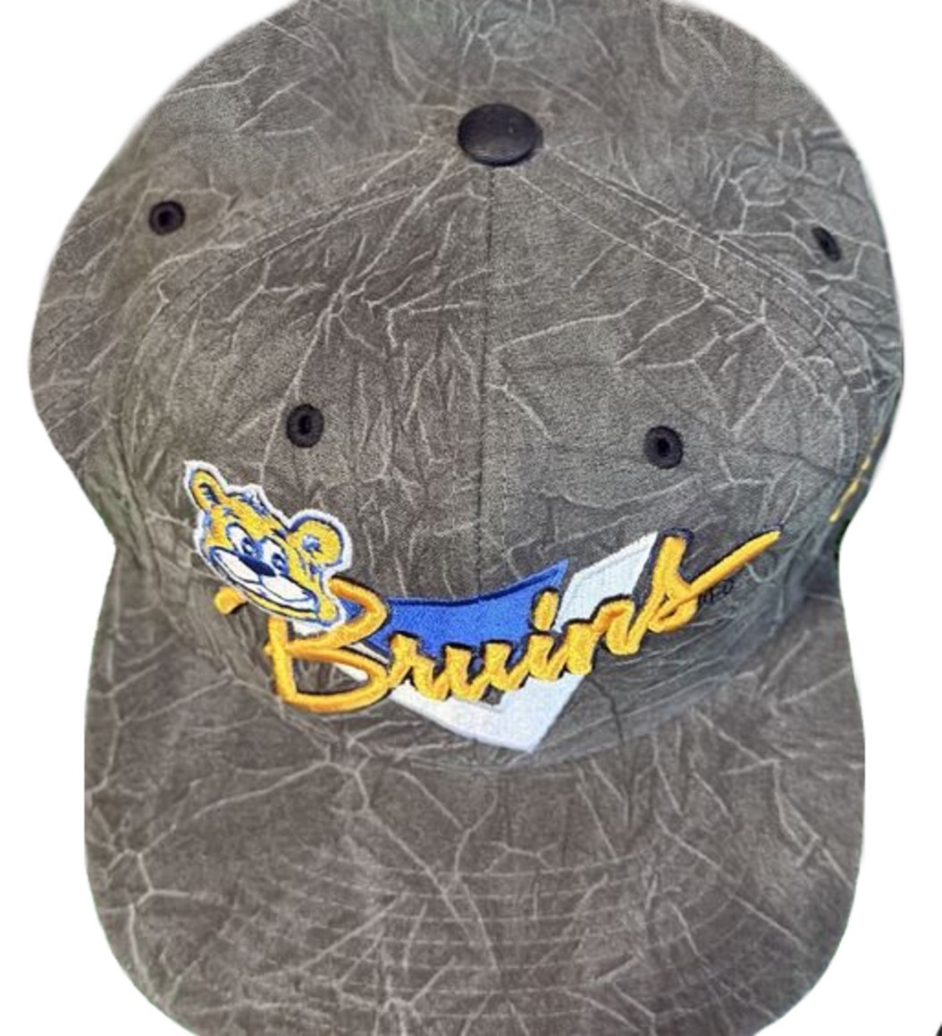 UCLA Bruins Crease Triangle Snapback Adjustable Hat Cap - Gray