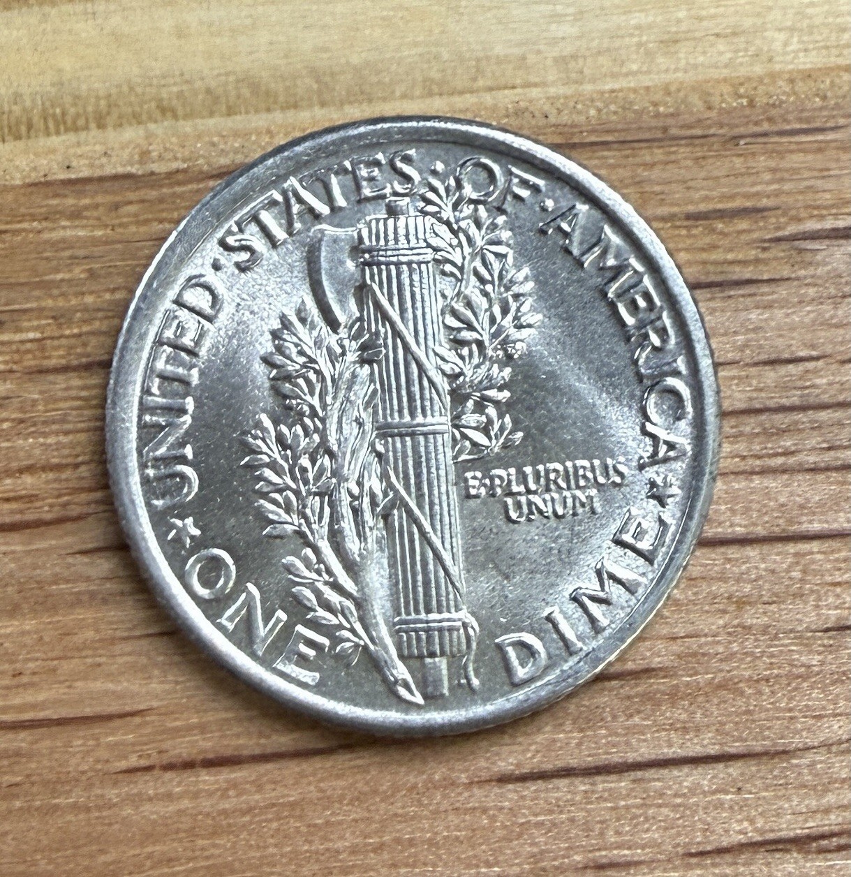 1917 Mercury Dime 10c BU UNC Uncirculated Full Split Bands FB FSB
