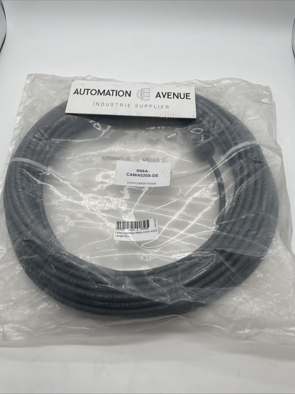 R88A-CAWA020S_EN 20m Power Cable