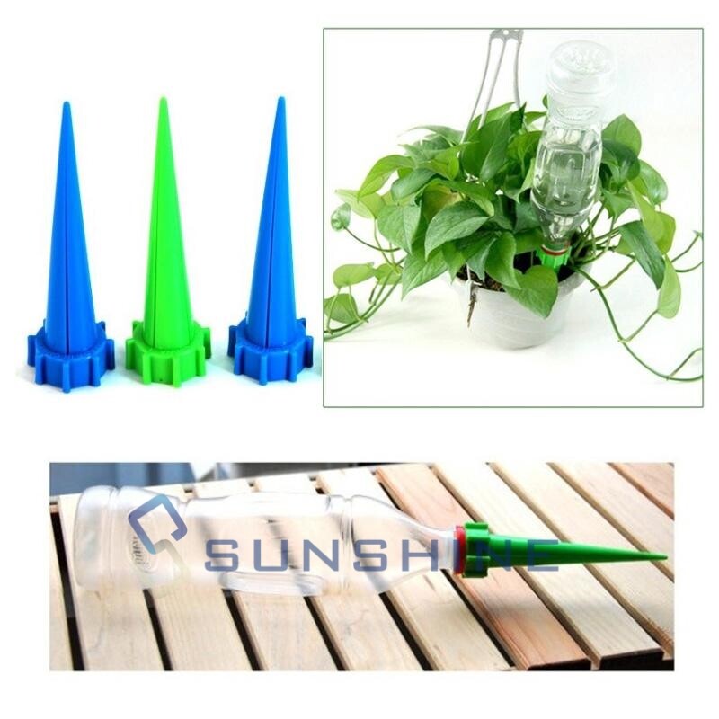 24pcs Watering Spikes Device Automatic Plants Self Water Drip Irrigation System