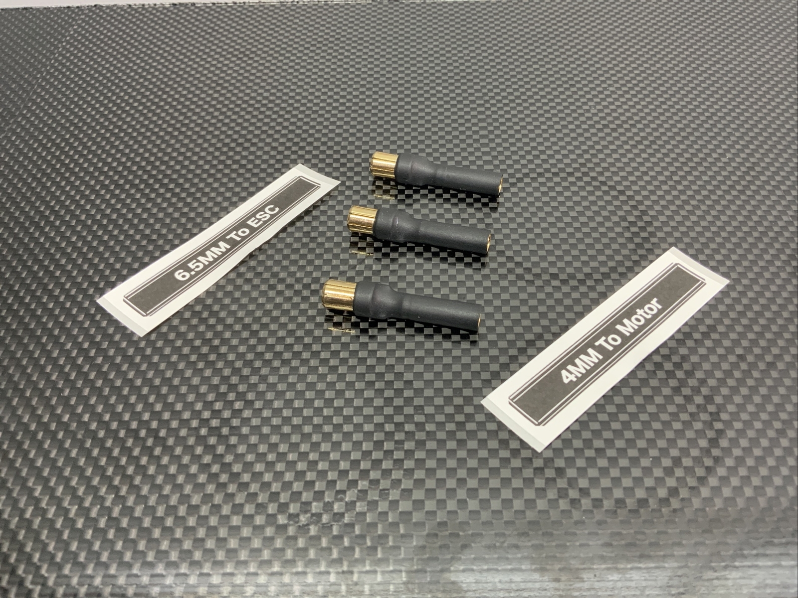 6.5mm Male To 4mm Female Bullet Connector Adapter For RC 6.5mm ESC To 4mm Motor