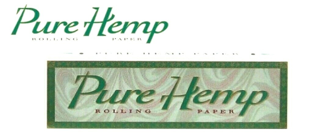 Pure Hemp 1 1/4 Rolling Papers 50 Lvs *DISCOUNTS* *USA Shipped*