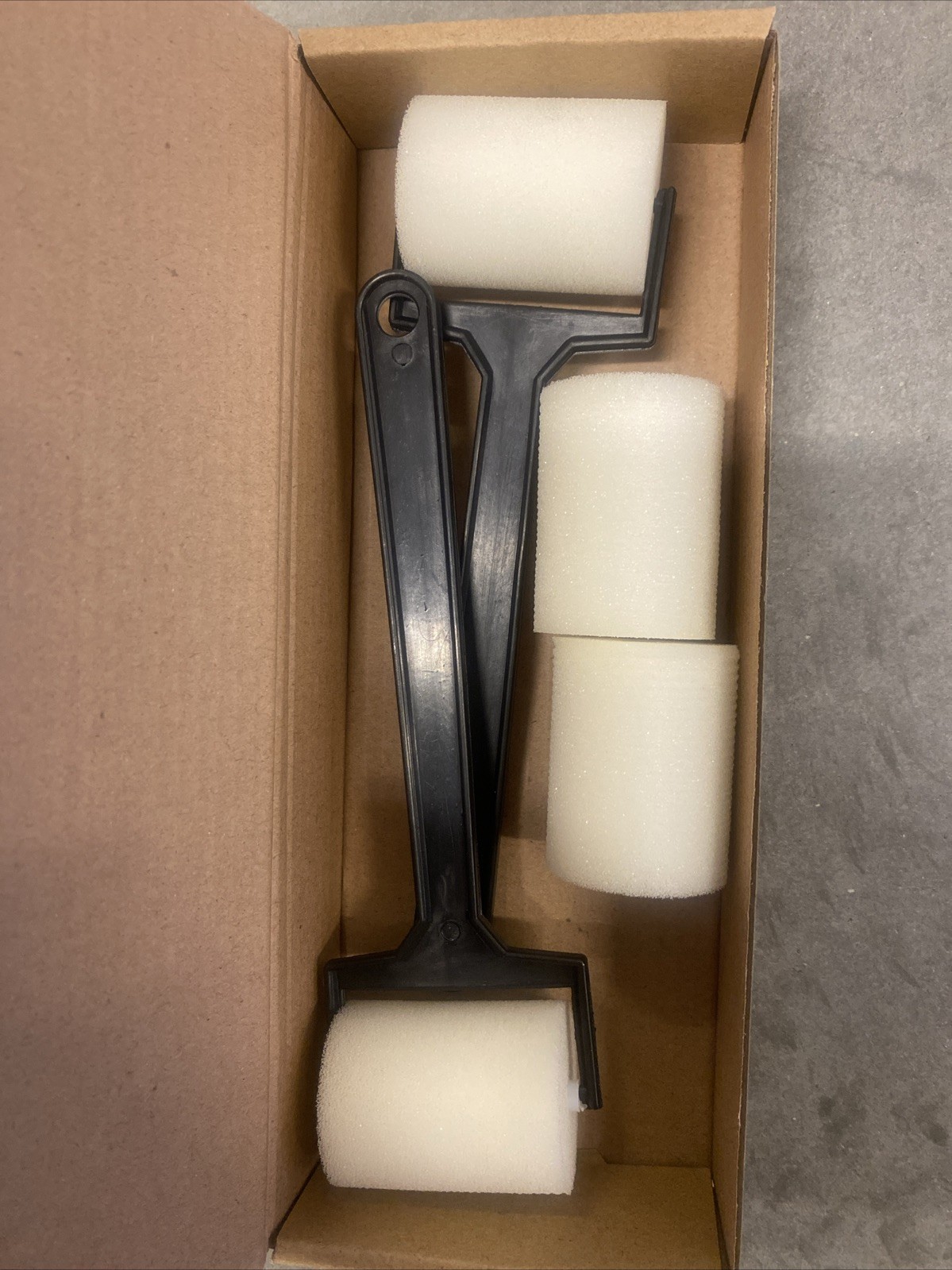 Stampin Up SPONGE BRAYER TOOLS 2 Tools & 2 Replacement Sponge #141714 NIB