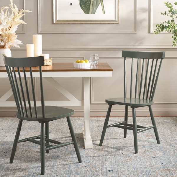 Safavieh PARKER SPINDEL SIDE CHAIR, Reduced Price 2172778843 AMH8500L-SET2
