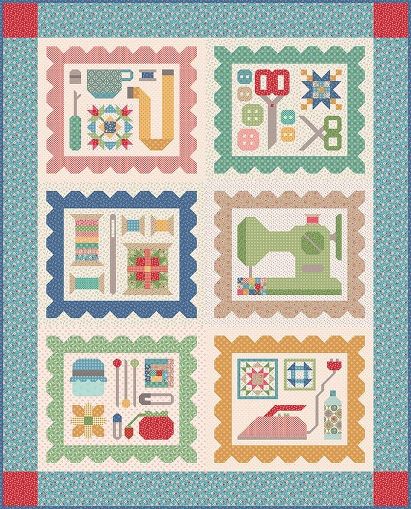 Riley Blake Bundled Quilt Seeds Patterns of Different Collections by Lori Holt