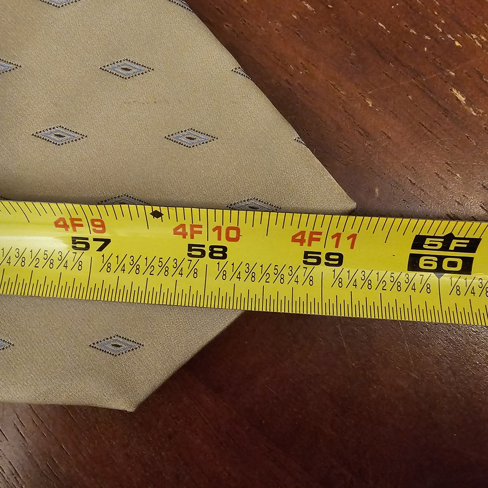 Calvin Klein Men's Silk Tie Beige/Tan