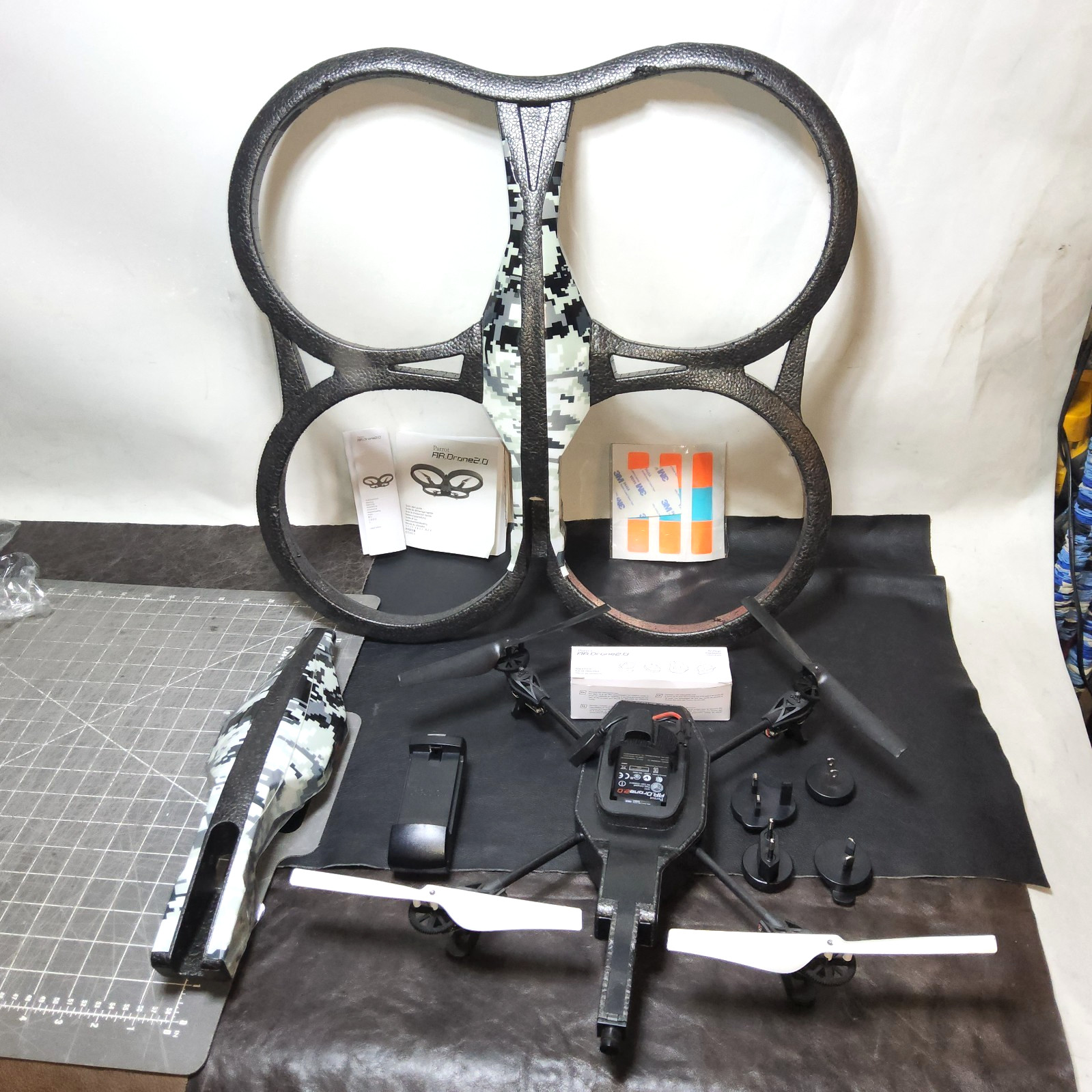 Parrot ar drone needs battery 2.0 elite edition hd camera smart phone app read