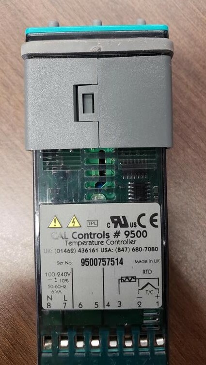 Cal Controls 9500 Temperature Controller Code 95D210A000