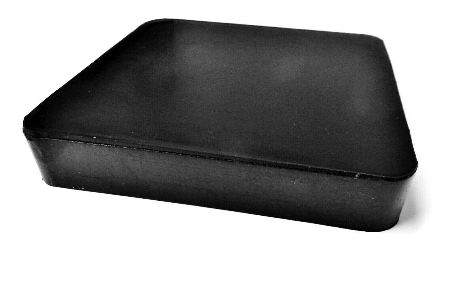 JTS 6" Rubber Bench Block Jewelers Dapping Forming Stamping 3/4" 6", Black