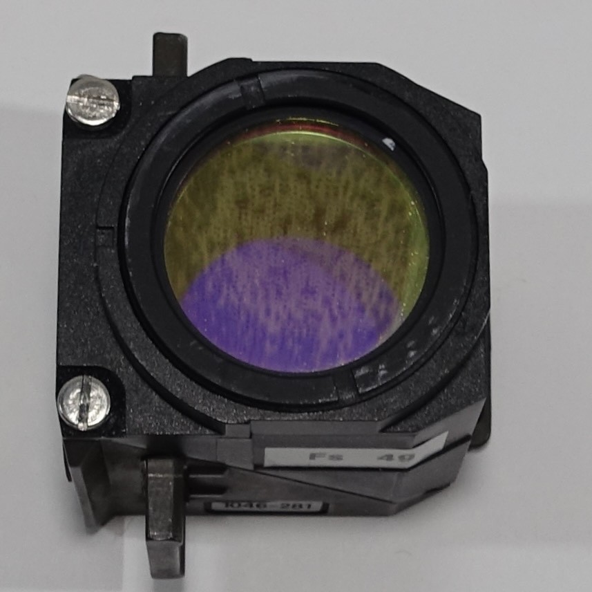 Zeiss Microscope Fluorescence Filter Cube with Filter Set 49 Axio Series
