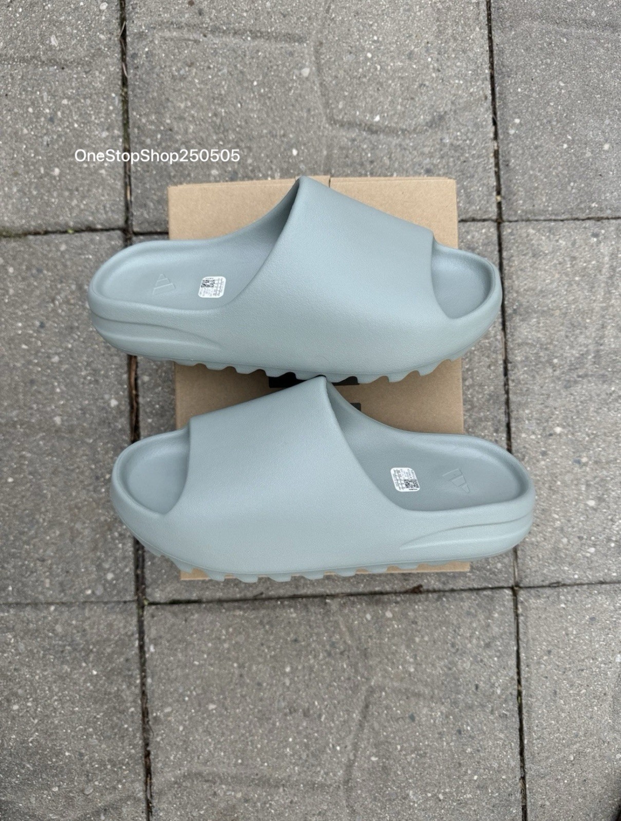 Adidas Yeezy Slide Salt  Size 12 men