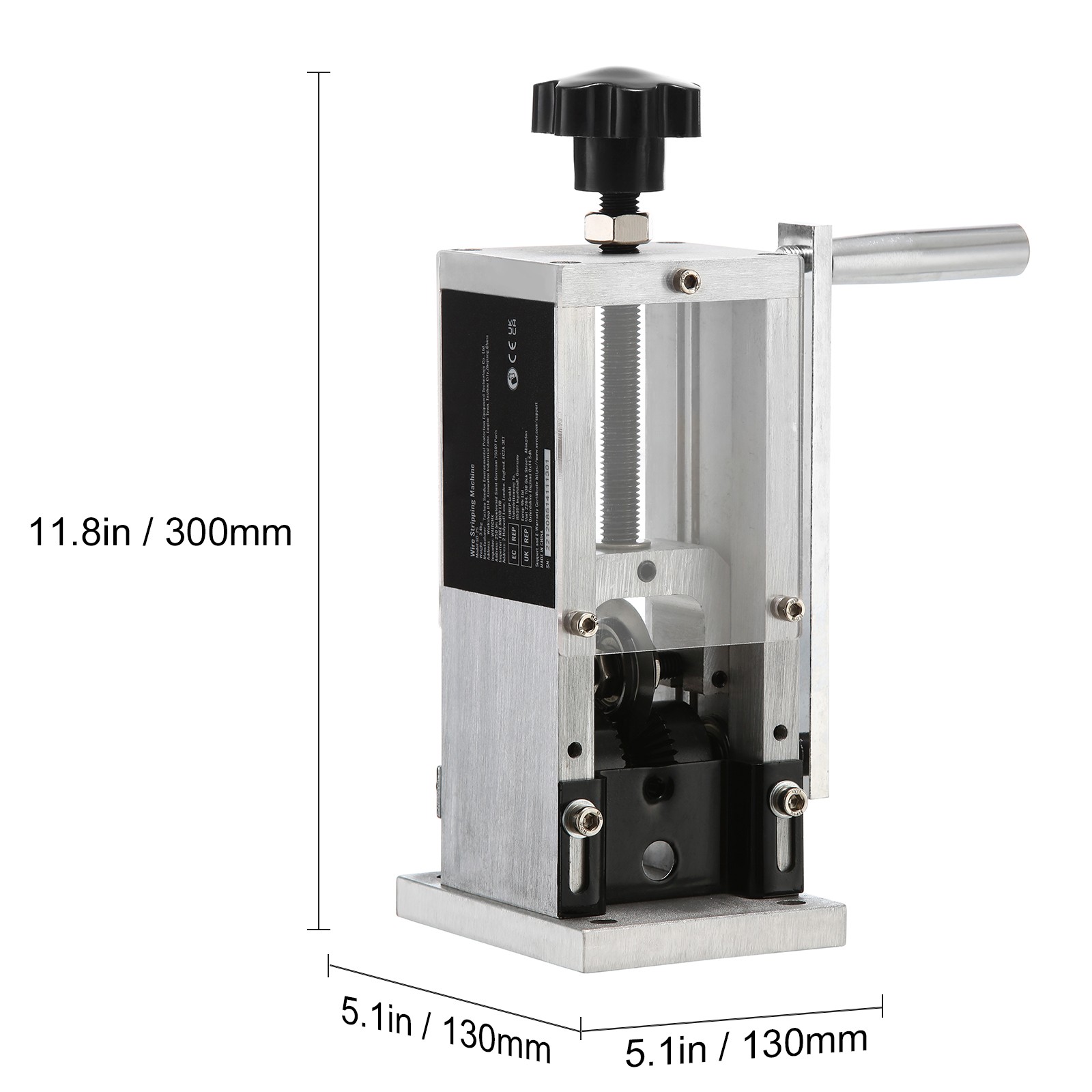 Uimoso Manual Wire Stripping Machine Portable Cable Stripper 0.06''-1.18''Visual