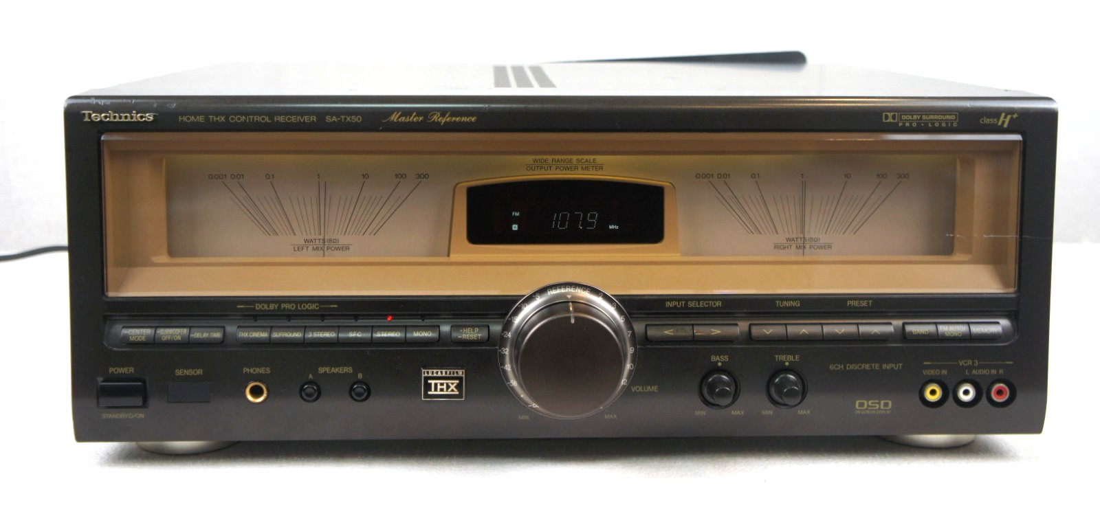 TECHNICS SA-TX50 CLASS H+ MASTER REFERENCE HOME THX CONTROL RECEIVER