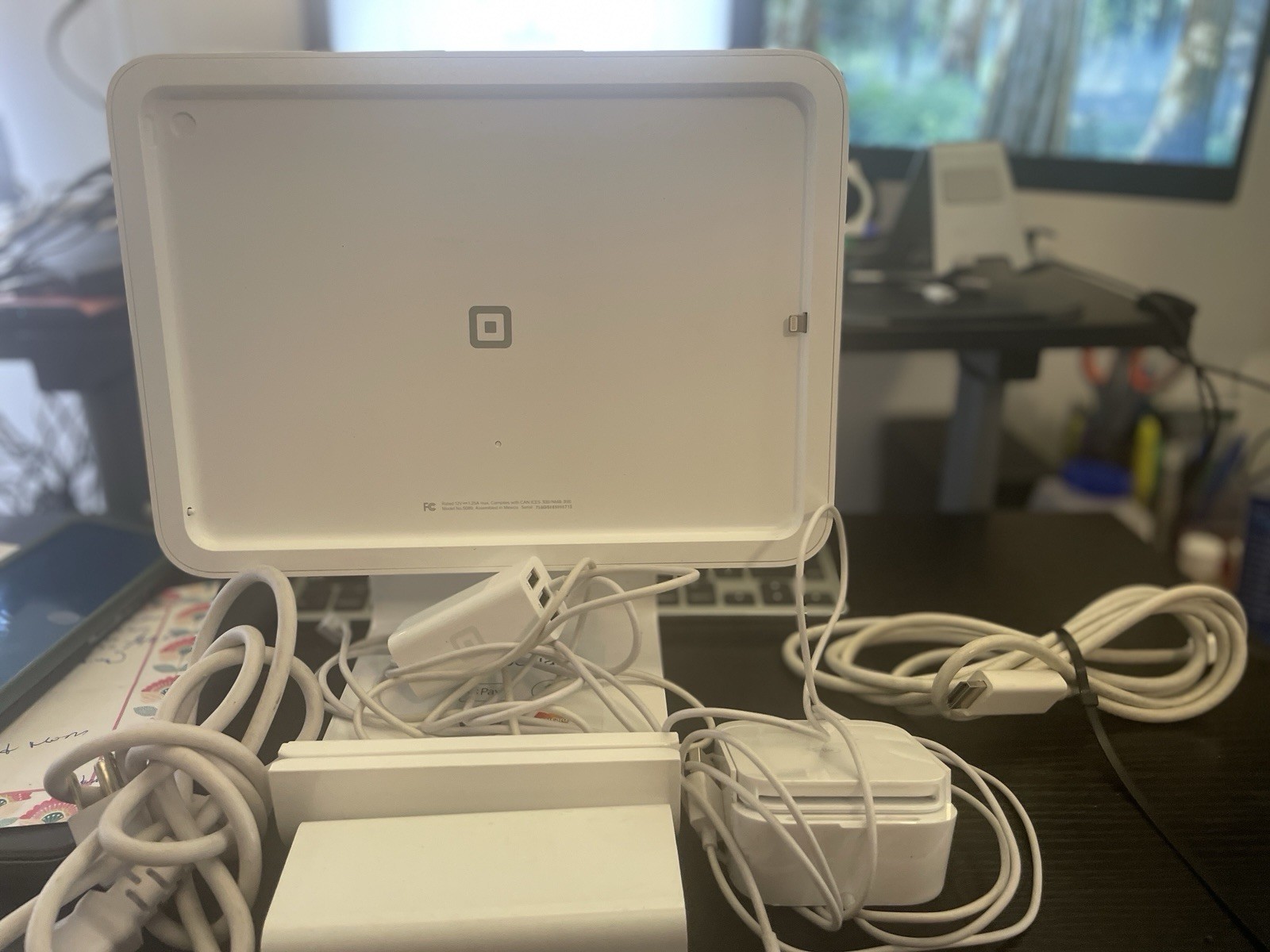 Used Square Register POS System -White  (A-SKU-0665)