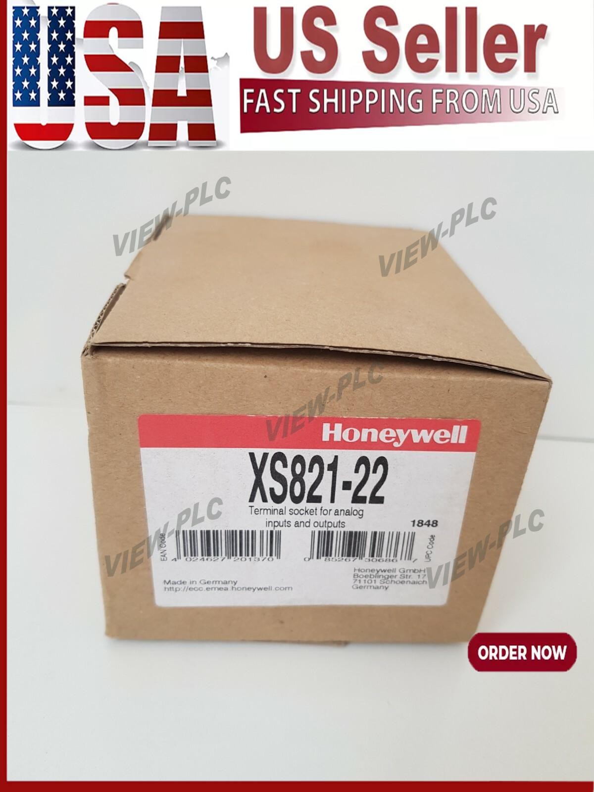 Honeywell  terminal socket for analog inputs and outputs xs821-22 US Free TAX