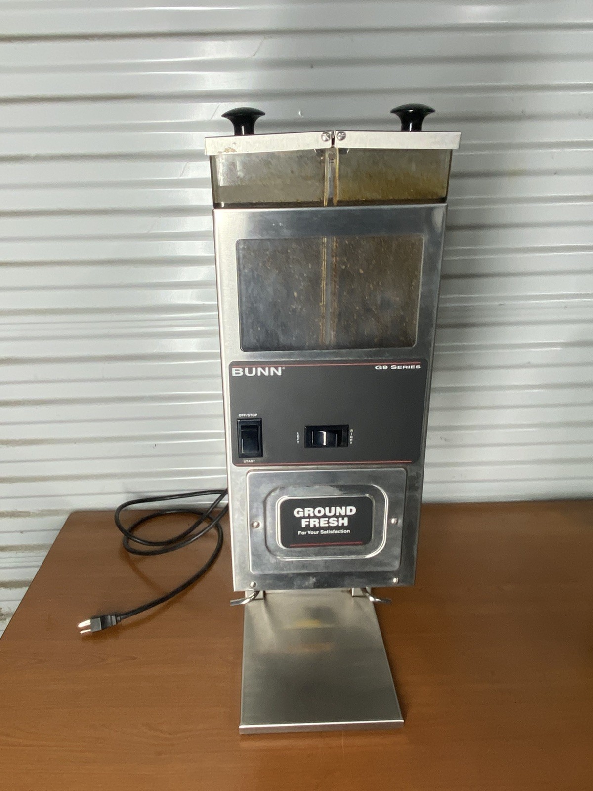 Bunn G9-2T HD Tall Commercial Coffee Grinder Dual Hopper