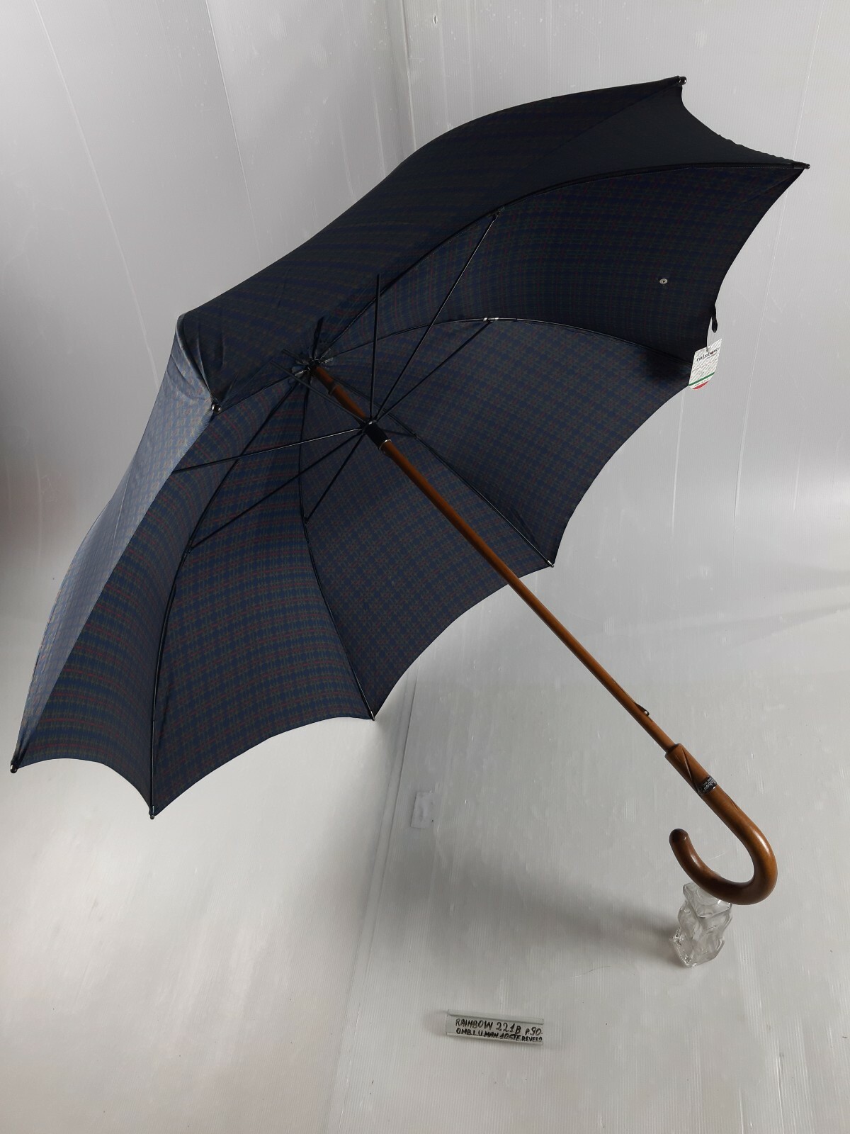 Men's Long Umbrella - Manual - 8 Sticks - 221B - Rainbow