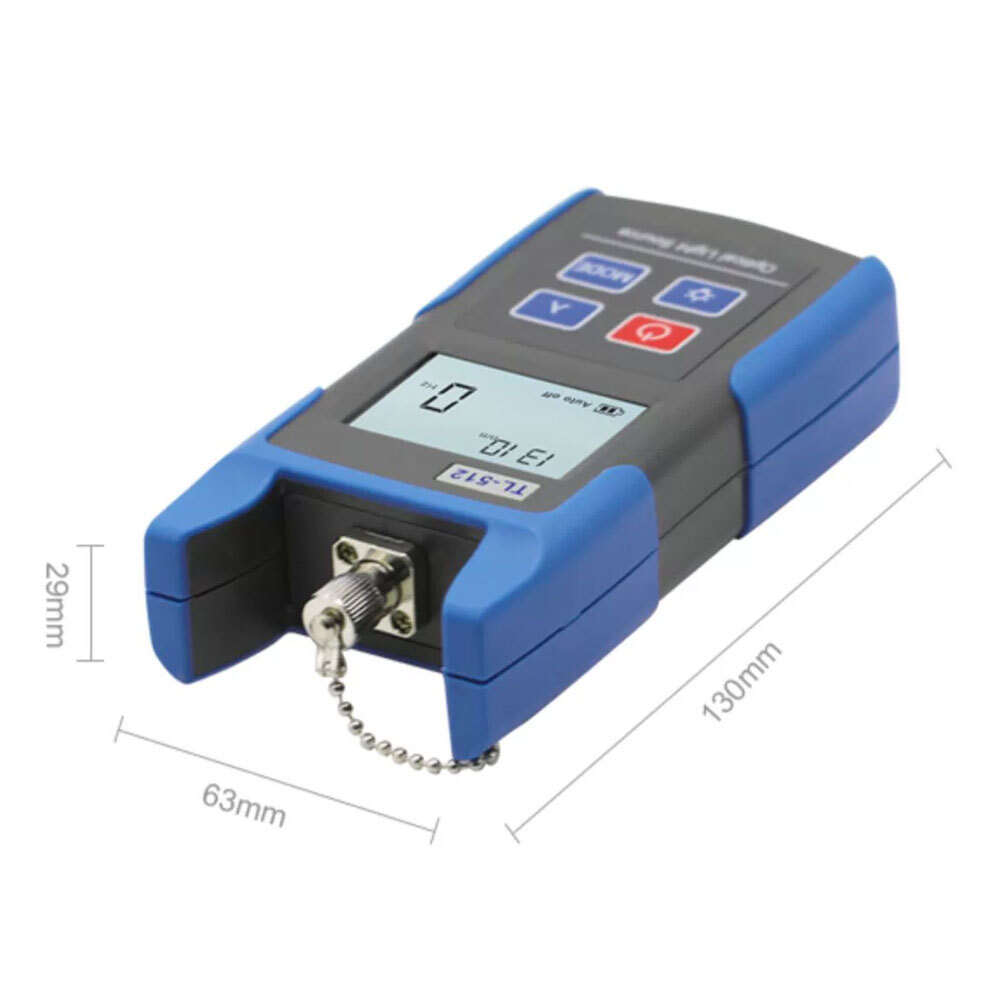1310 1550nm SM Optical Light Source Fiber Optic Light Source LCD Display TL-512
