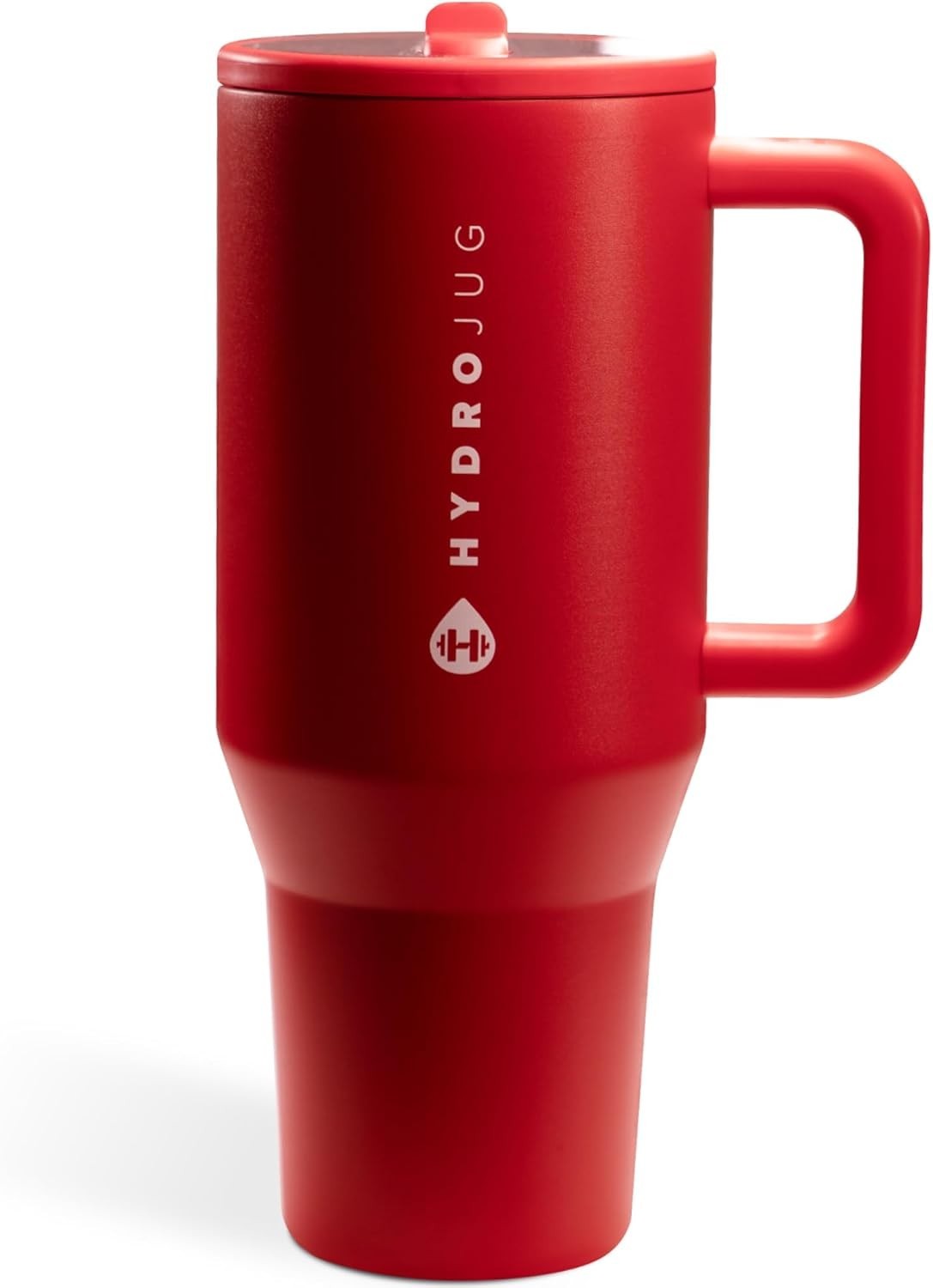 HydroJug Traveler - 40 oz Water Bottle with Handle & Flip Straw