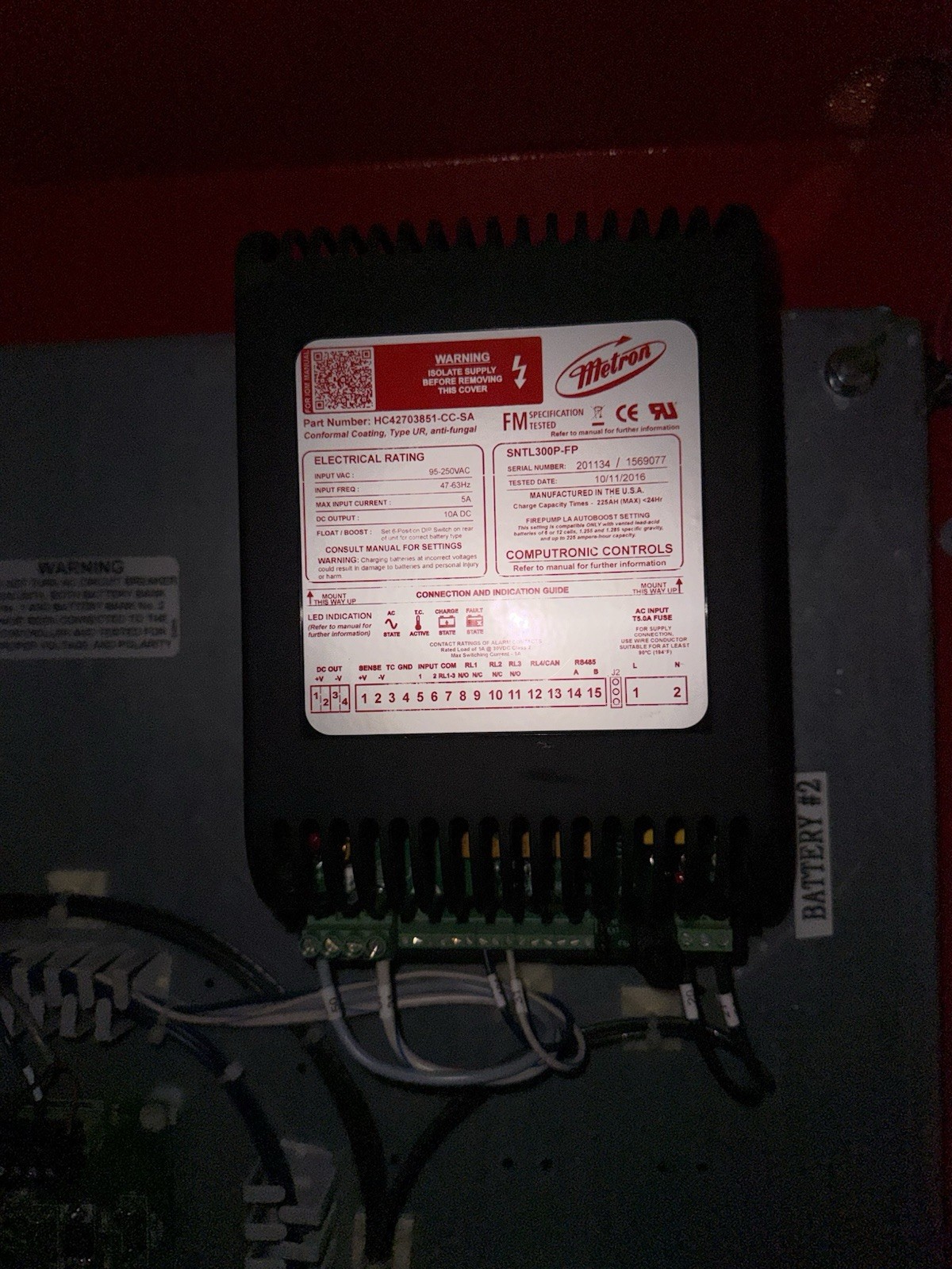 Metron FD4 Bank Battery Charger