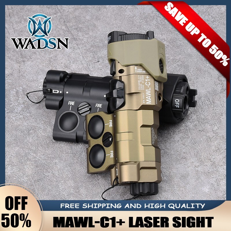 WADSN MAWL C1+ Metal CNC Red/Green/Blue IR Laser+White Light+IR Night Vision US