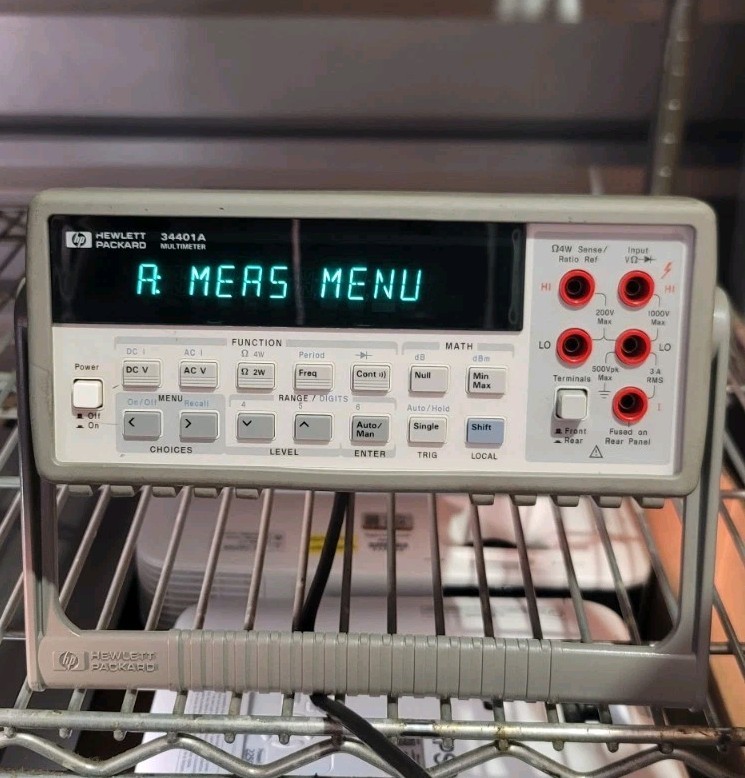 HP/ Agilent 34401A Digital Multimeter
