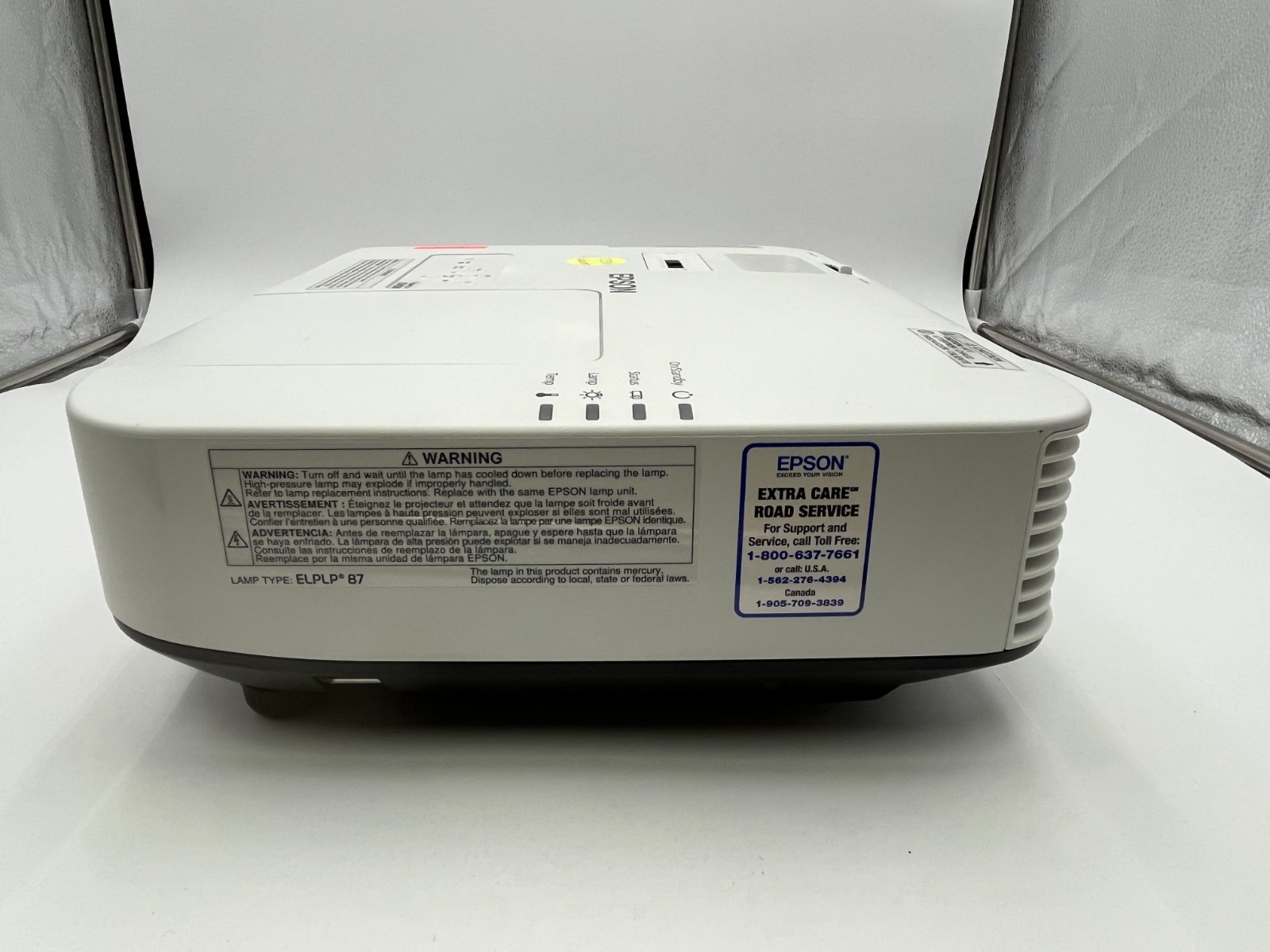 EPSON PowerLite 2140W WXGA 3LCD Projector H819A