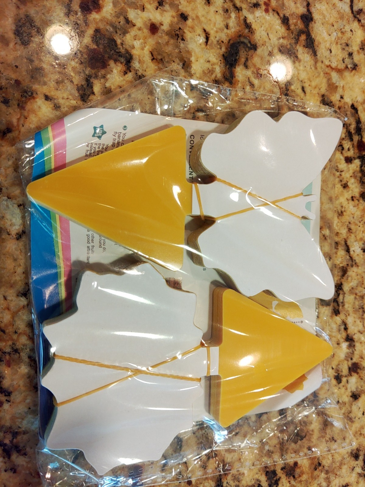 FRUIT FLY STICKY TRAPS 5 X 3 36 PACK