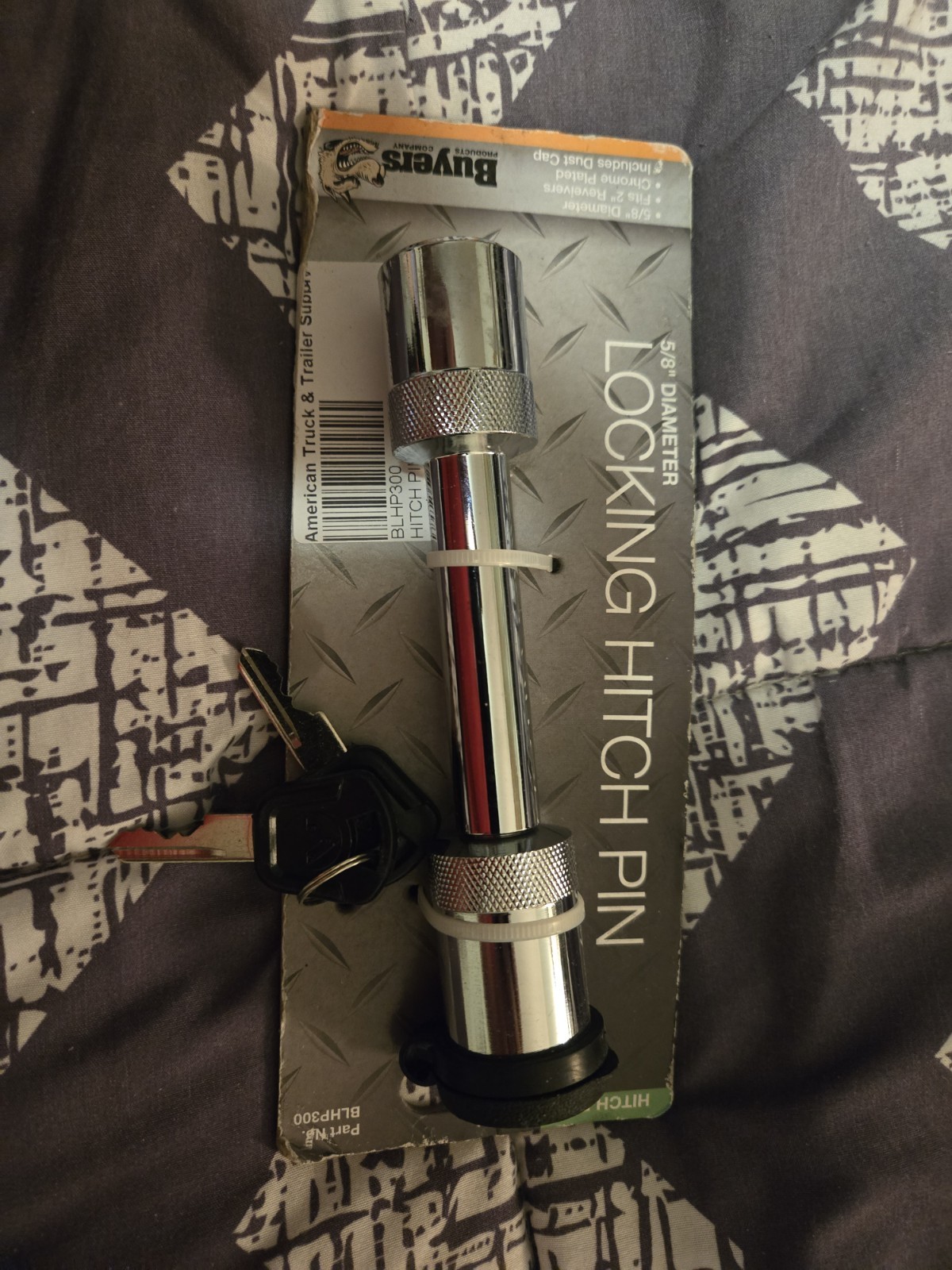 Buyers 5/8in Locking Hitch Pin