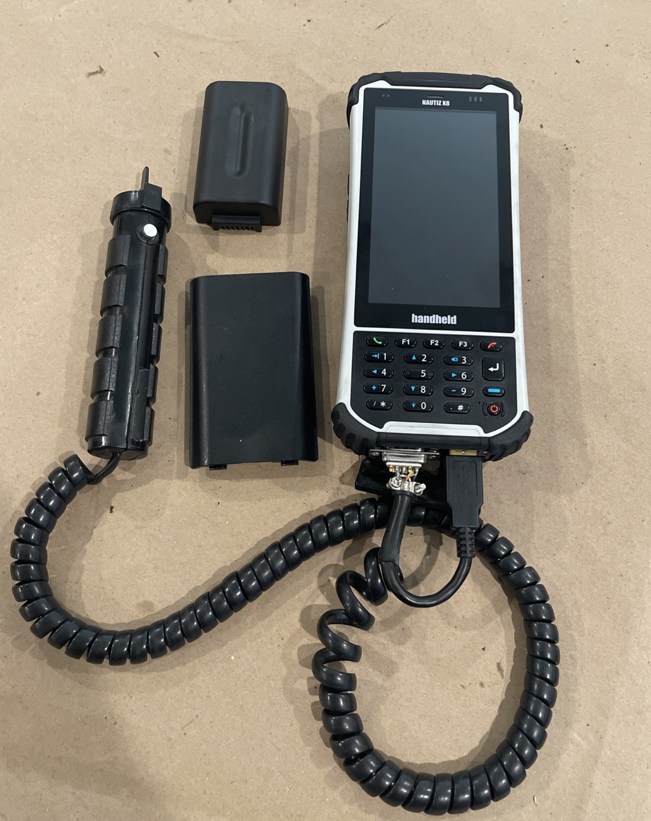Handheld Nautiz X8 PDA GPS Android Mobile Computer Barcode Scanner - No Charger