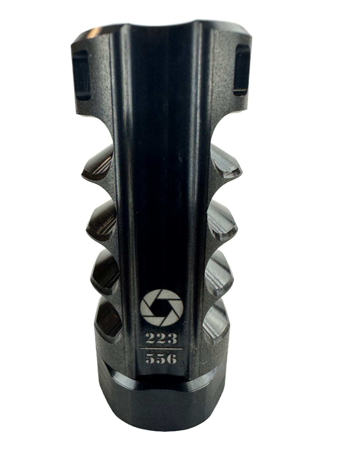 .223 5.56 Muzzle Brake Compensator 1/2x28 Steel Recoil Reduction Gen 3